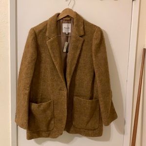 NWT Madewell oversized wool blazer